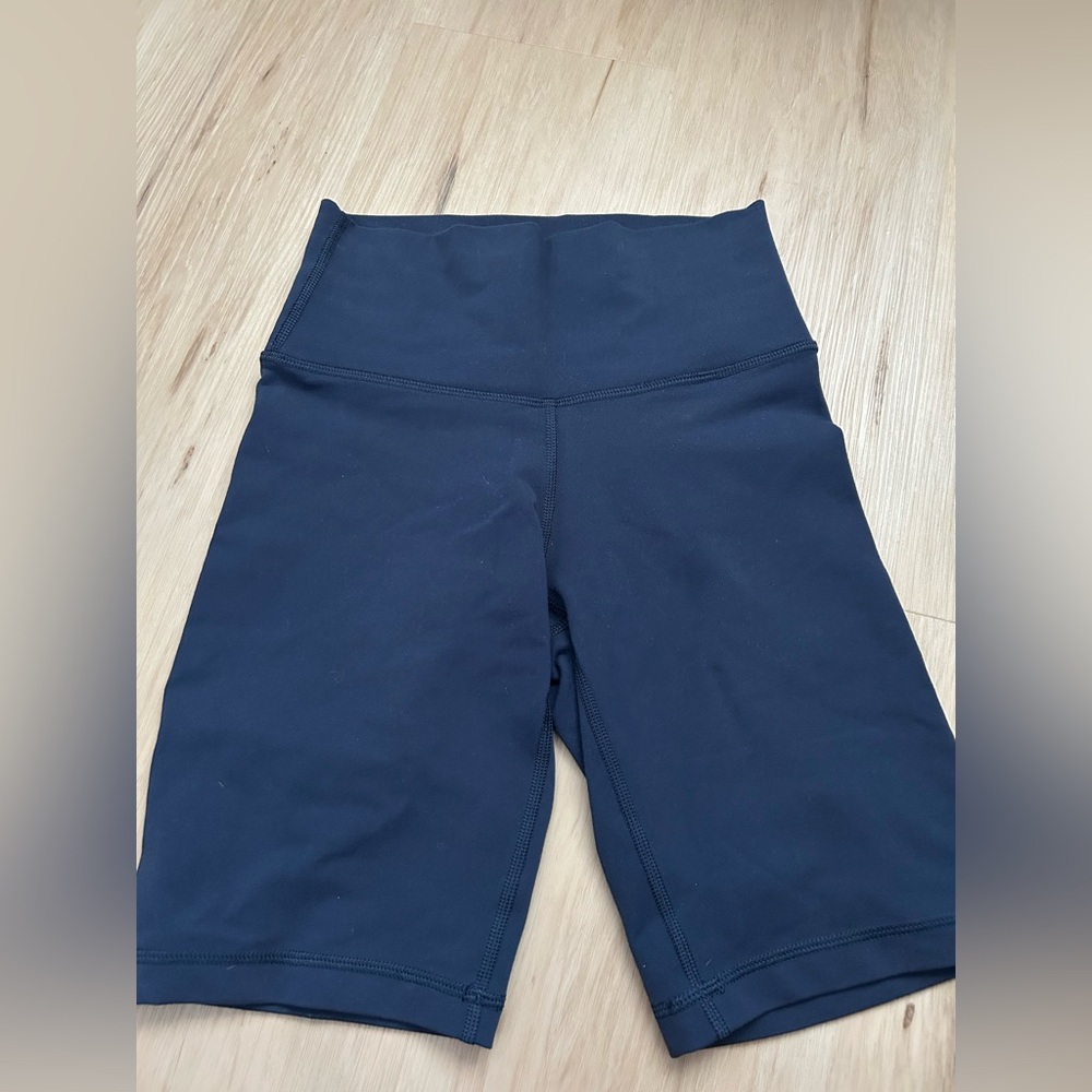 TNA hi-rise 7 inch biker shorts